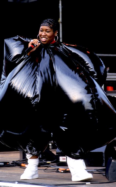 missy elliott blow up suit.